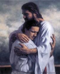 jesus hug Jesus is love