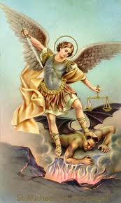 St. Michael defeating Satan